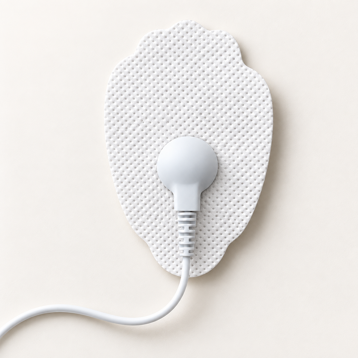 Zuvlin Replacement Snap‑on TENS Electrode Gel Pads, Reusable Latex‑Free for TENS EMS Massager